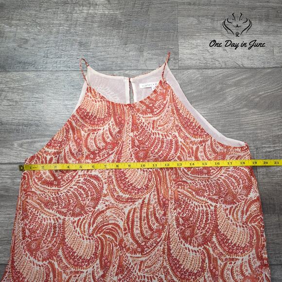 Violet + Claire Sleeveless Layered Top Size M - Picture 2 of 4